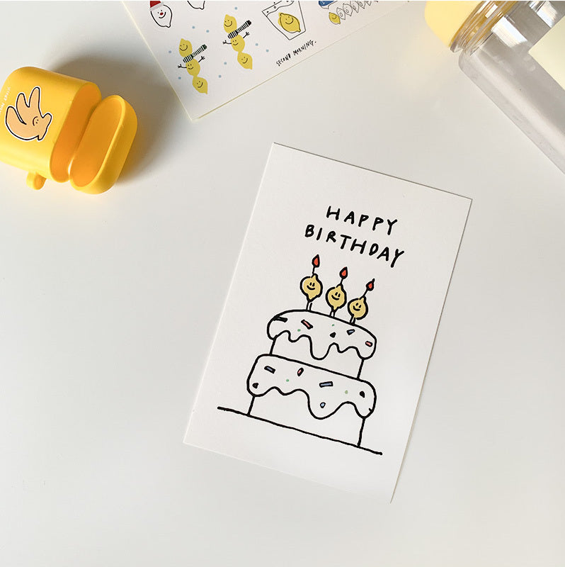 (現貨) 檸檬仔生日卡