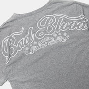 BAD BLOOD - MYSTIC HALF PRINTING TSHIRT SLIMFIT (GREY)