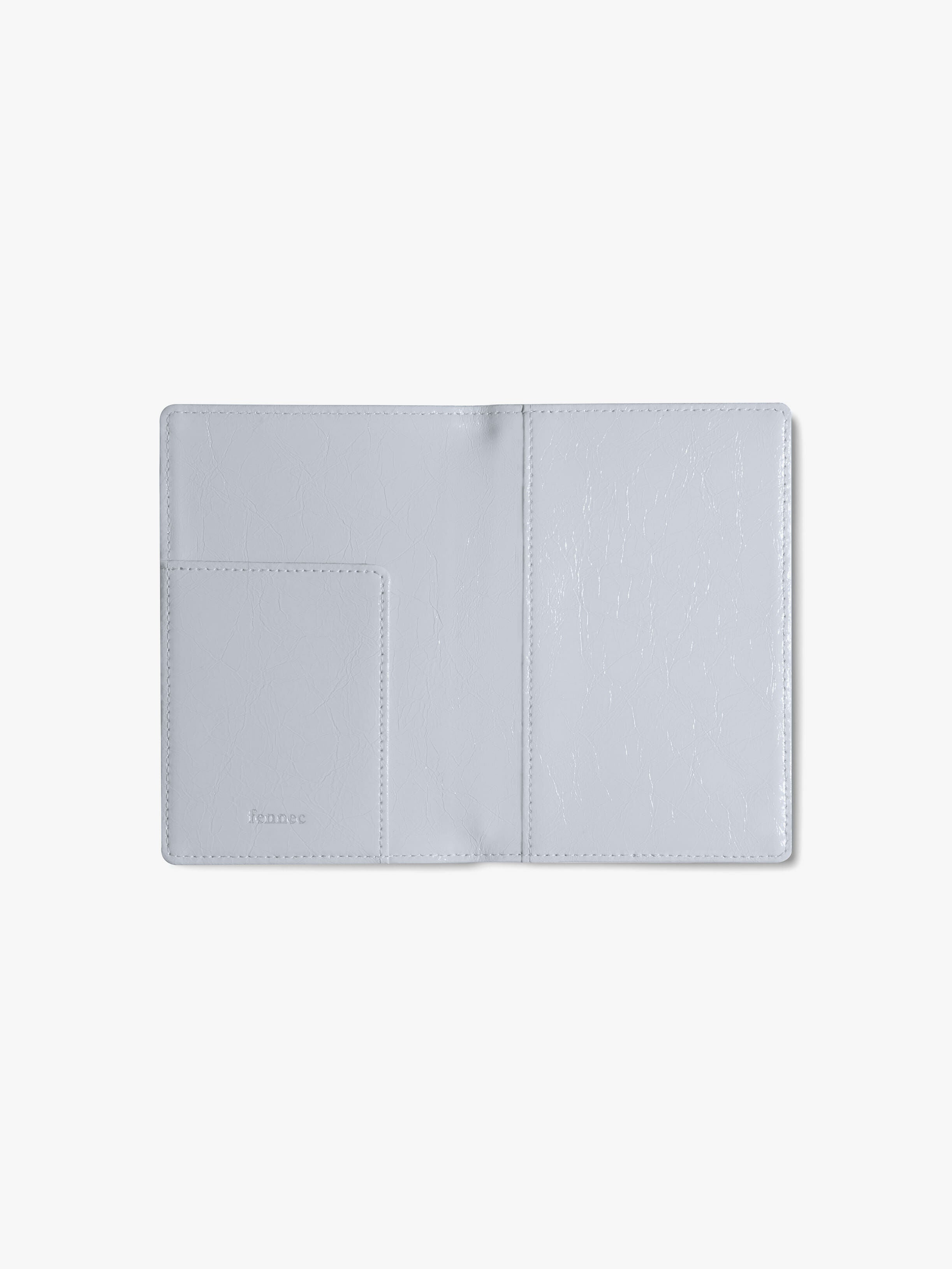 CRINKLE PASSPORT CASE (MISTY LAVENDER)