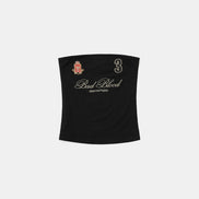 bad blood - Classic Logo Tube Top (Black)