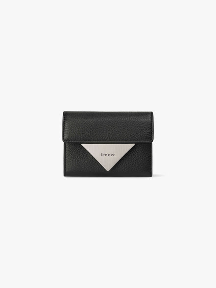 TRIANGLE DOCO WALLET (PEBBLE BLACK)