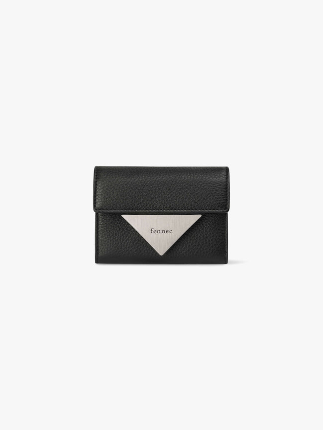 TRIANGLE DOCO WALLET (PEBBLE BLACK)