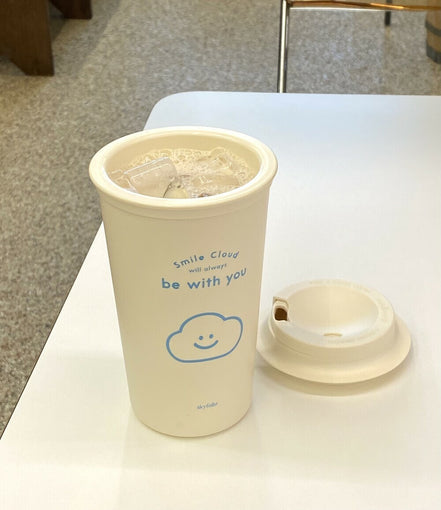 Skyfolio - smile cloud tumbler｜2 types