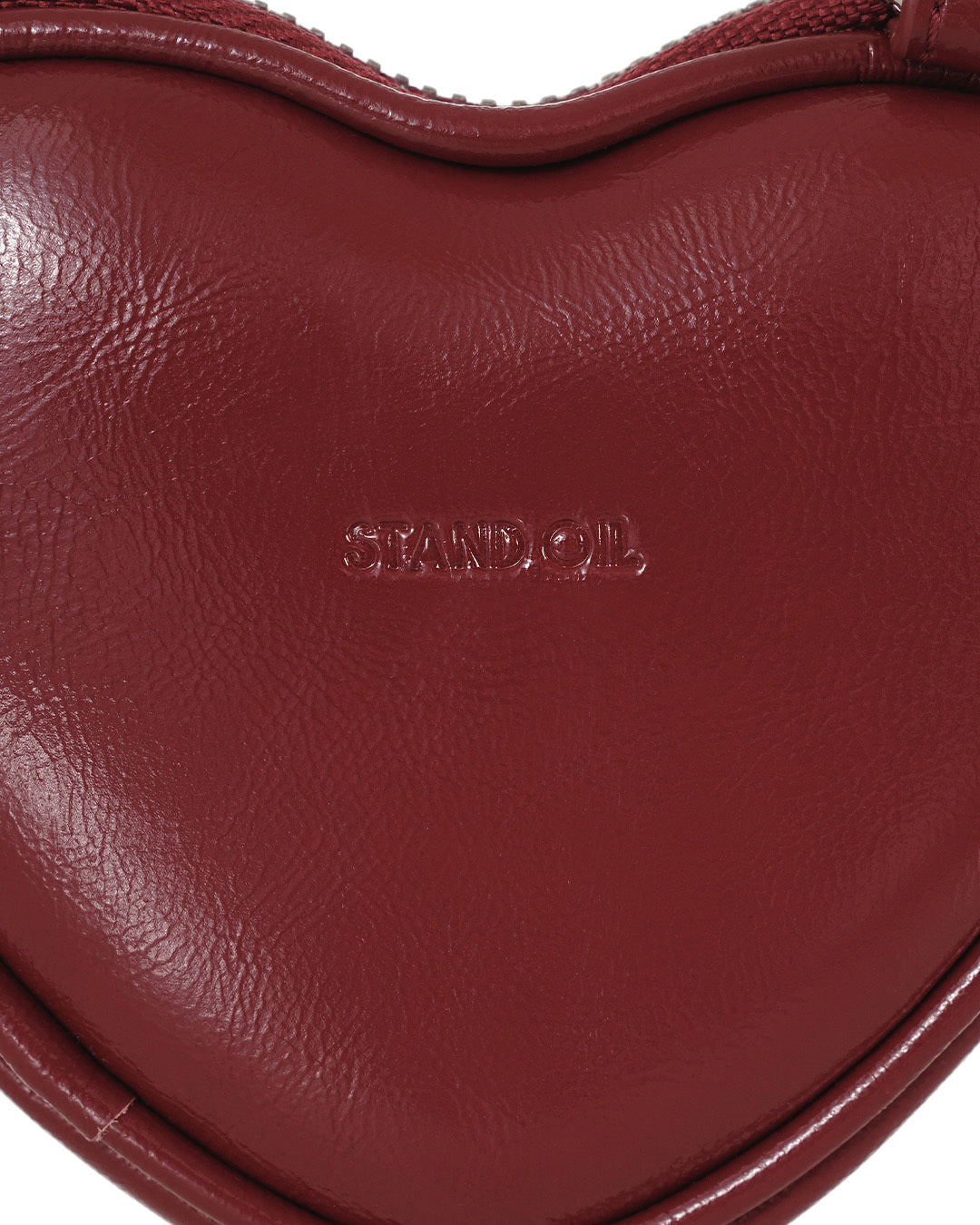 Stand Oil - Heart Pods Keyring (Red Wine)