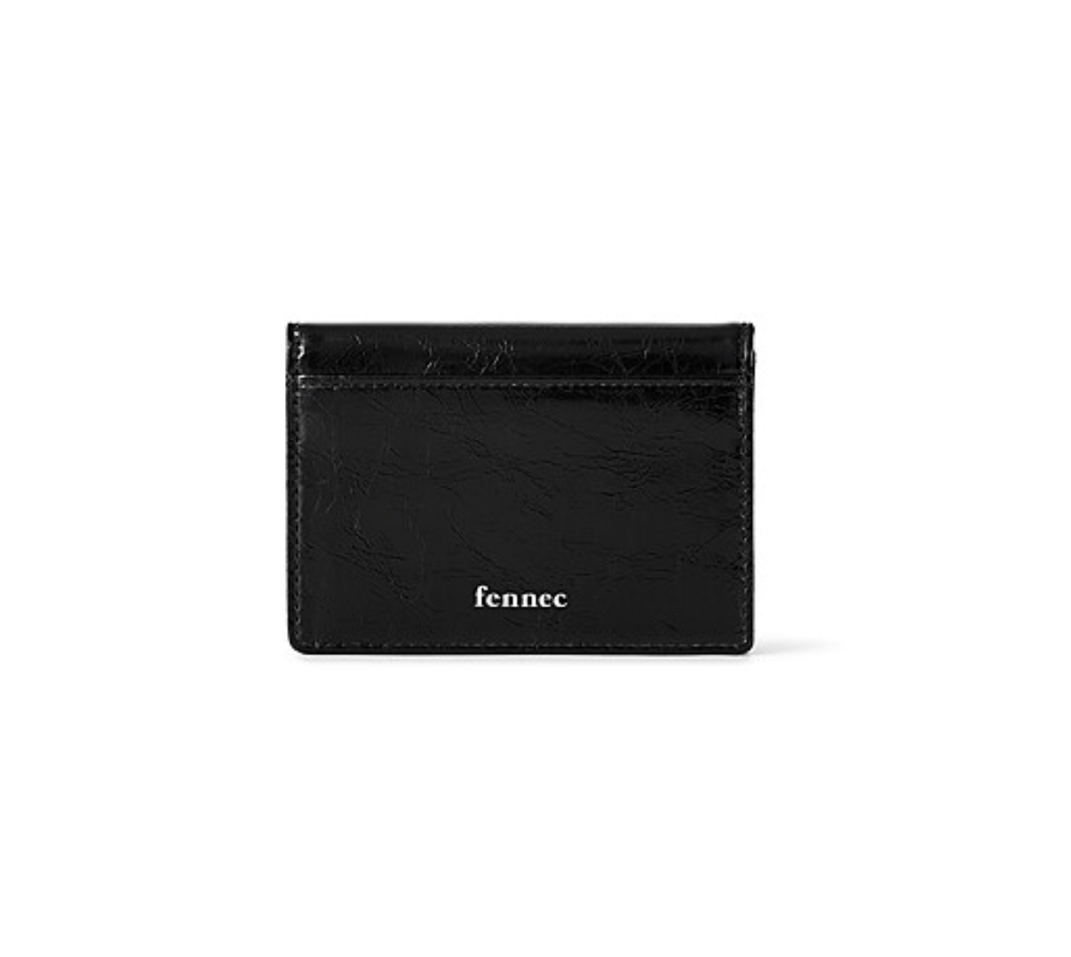 HEARTY FLAP WALLET (BLACK)