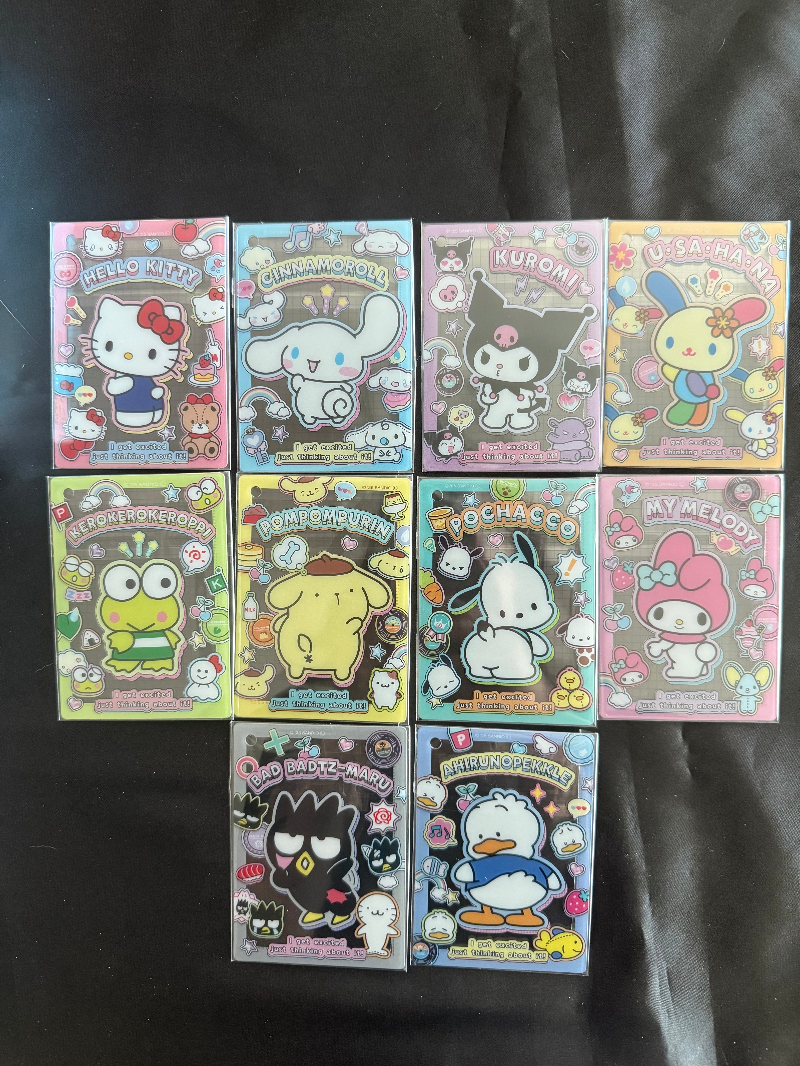 (現貨) sanrio clear card keychain
