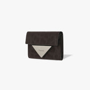 TRIANGLE DOCO WALLET (LEOPARD BROWN)