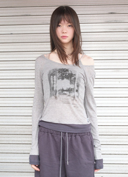 as"on - FOREST LAYERED T (GREY)