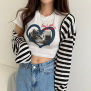現貨 KR BABY CATS CROP TEE 3 COLORS