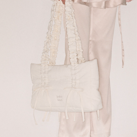 JEDREFEB5 - Butterfly shoulder bag Medium (Ivory)