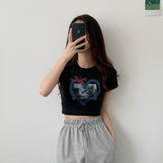 現貨 KR BABY CATS CROP TEE 3 COLORS