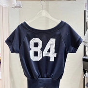 KR 84 CROPPED TSHIRT (4 COLORS)
