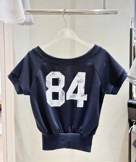 KR 84 CROPPED TSHIRT (4 COLORS)