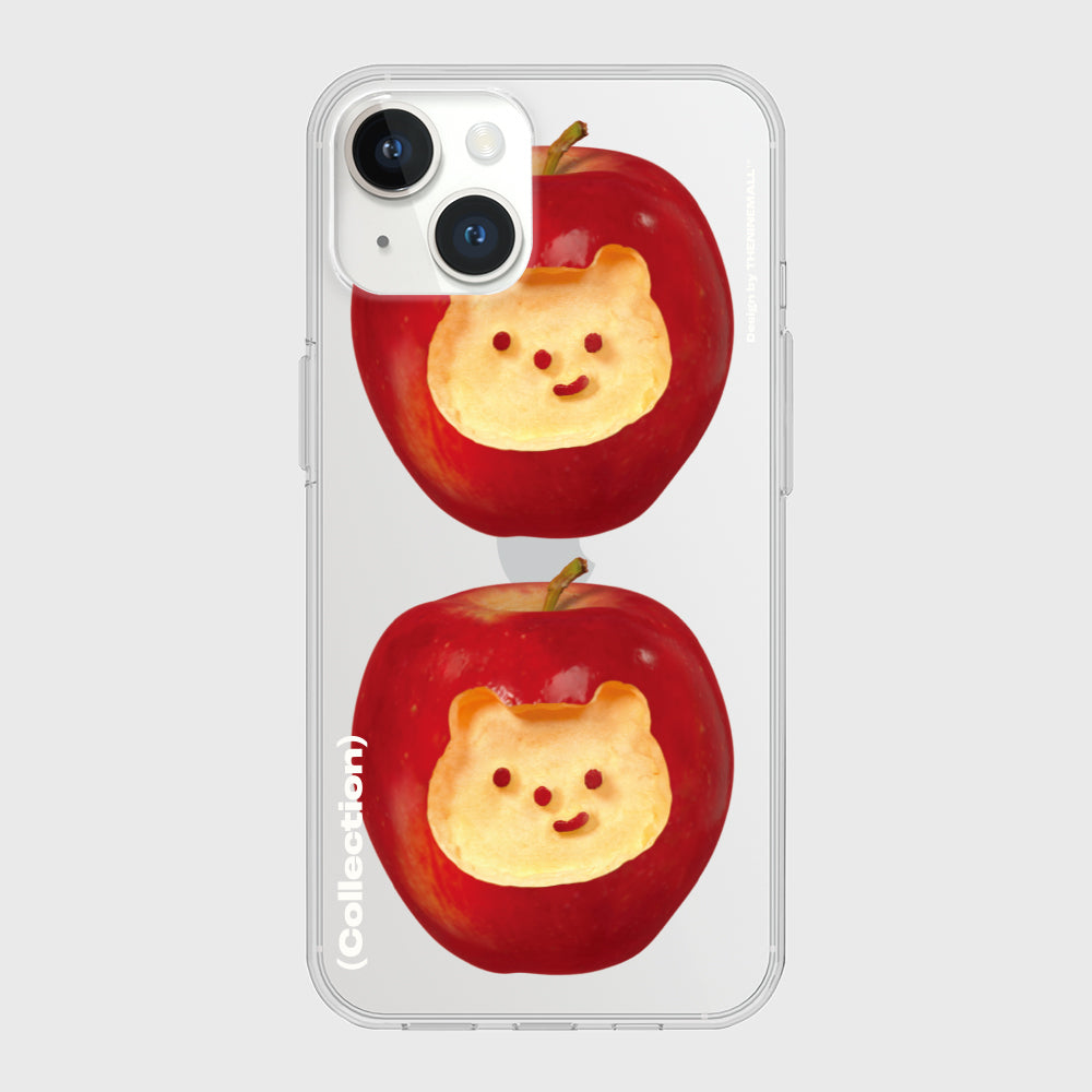 THE NINE MALL - big apple gummy collection 透明軟殼