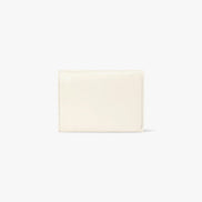 CRINKLE HALFMOON MINI WALLET (VANILLA)
