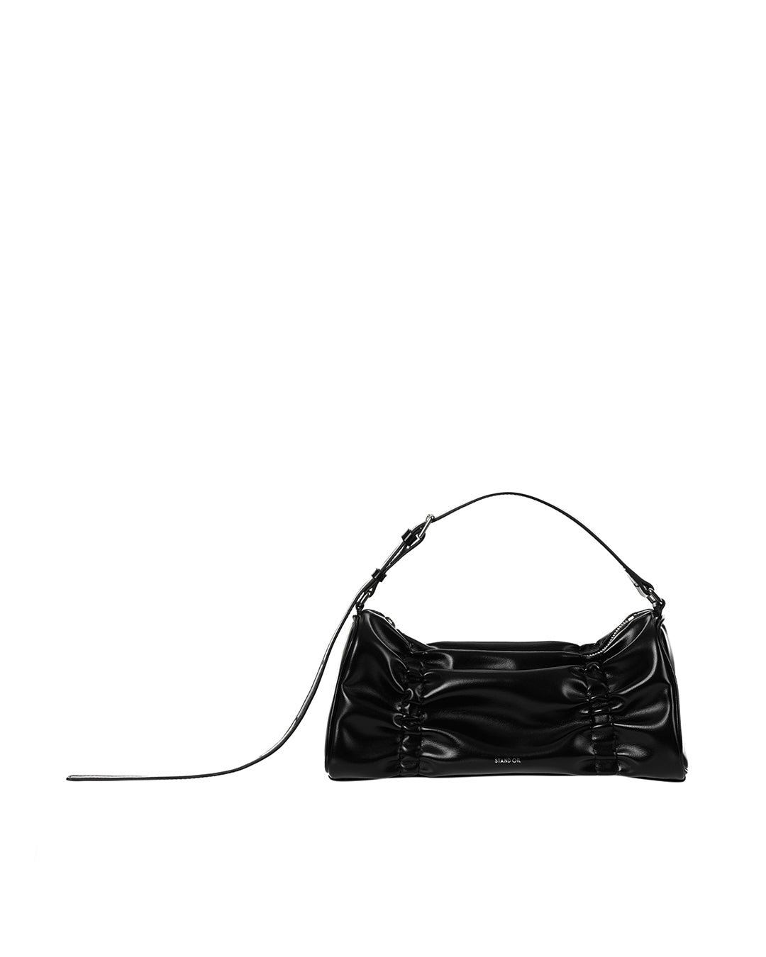 (liz同款) Pleats Bag (Black)