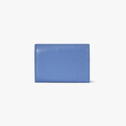CRINKLE HALFMOON MINI WALLET (STEEL BLUE)