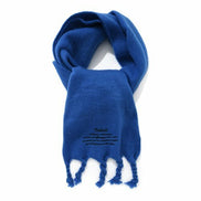 fallett - story logo long muffler (blue)