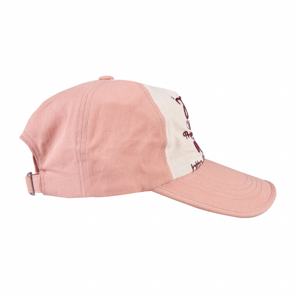 AEAE Web Logo 5pannel Cap [Pink/Bugundy]
