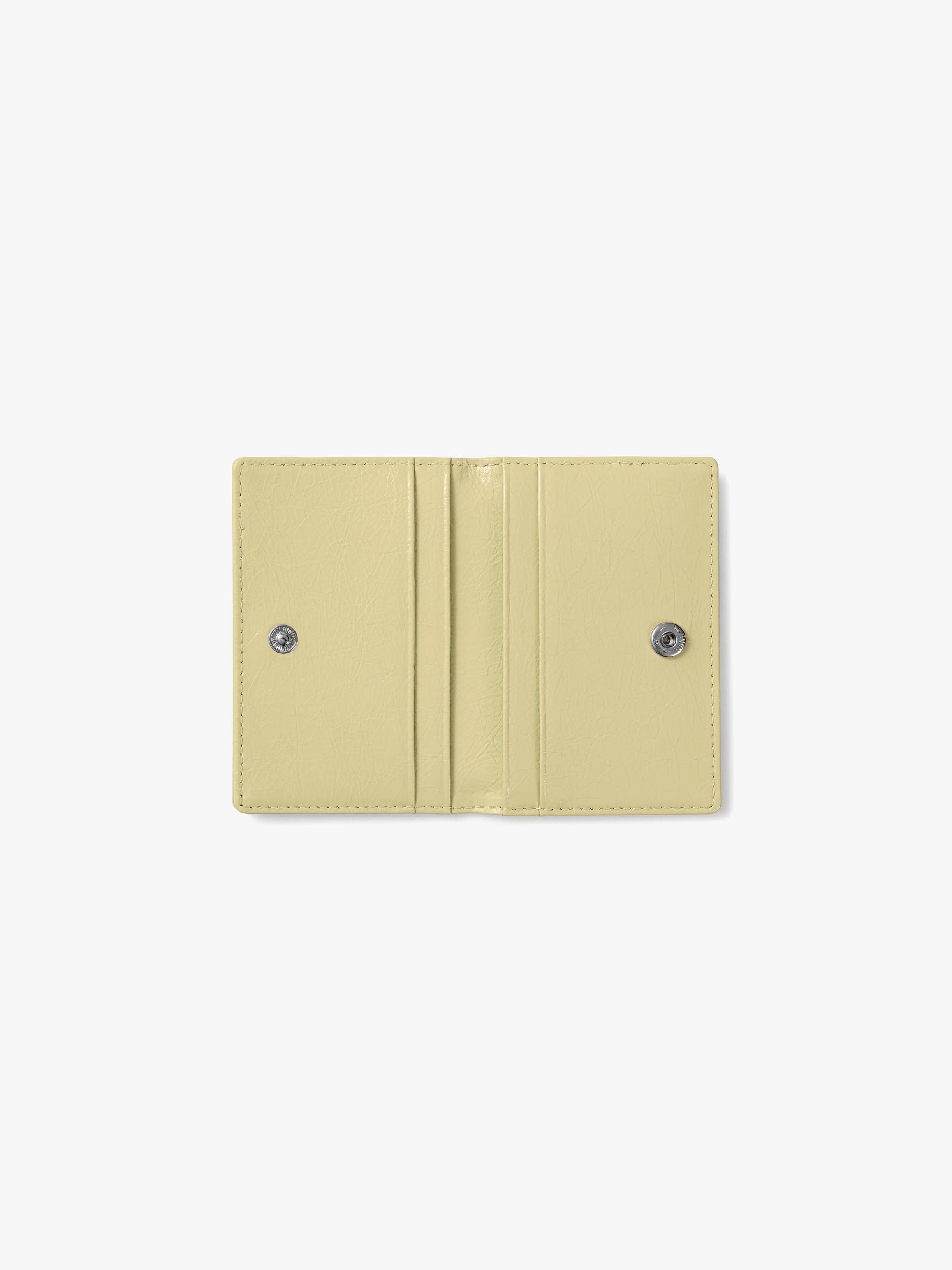 CRINKLE SOFT CARD CASE (SOFT OLIVE)
