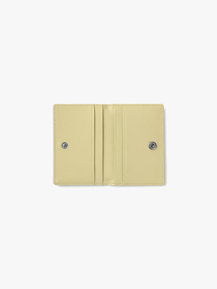CRINKLE SOFT CARD CASE (SOFT OLIVE)
