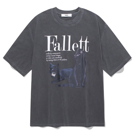 FALLETT - FALLETT - DEUX NERO SHORT SLEEVE (CHARCOAL)