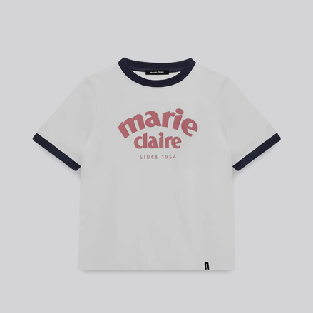 marie claire - marie ringer tshirt (ivory)