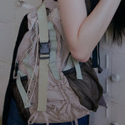 Rockfish Weatherwear - LIGHT WEIGHT BACKPACK (PINK CHECK)