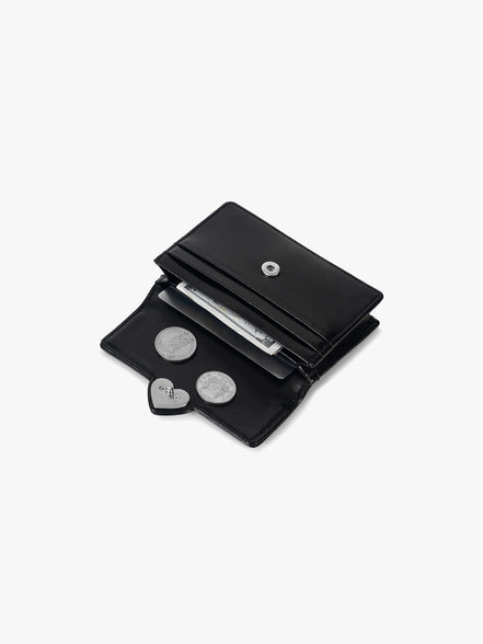 HEARTY NAME POCKET (BLACK)
