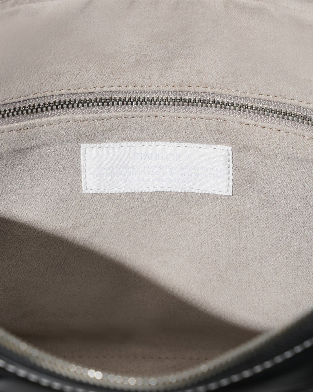 Stand Oil - Post Bag (Stitched Black)