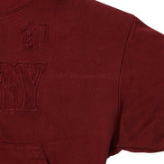 SCULPTOR - Mary Acid Peel Hoodie (Washed Wine)