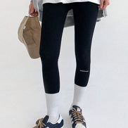 MUAHMUAH- ONE POINT LOGO LEGGINGS