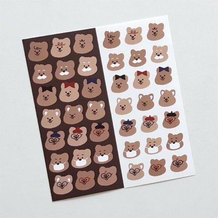 (現貨) QUOKKA FACE STICKER 1EA