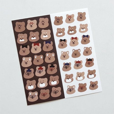 (現貨) QUOKKA FACE STICKER 1EA