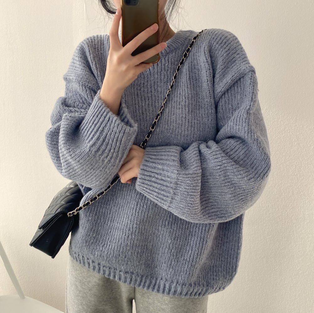 KR [男女可穿] 厚款針織 (11 COLORS)