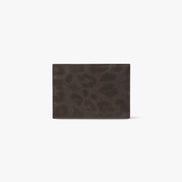 TRIANGLE TRIPLE WALLET (LEOPARD BROWN)