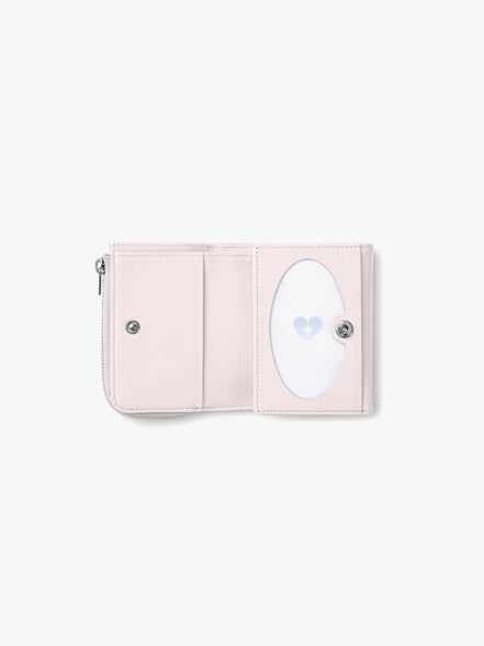 HEARTY ZIPPER WALLET (BLOSSOM)