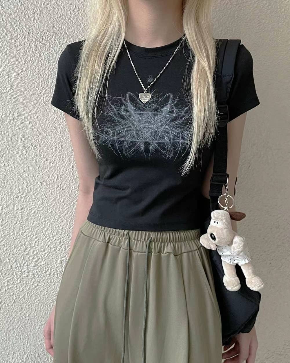KR MESSIE HEART TEE (4 COLORS)