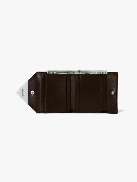 CRINKLE TRIANGLE DOCO WALLET