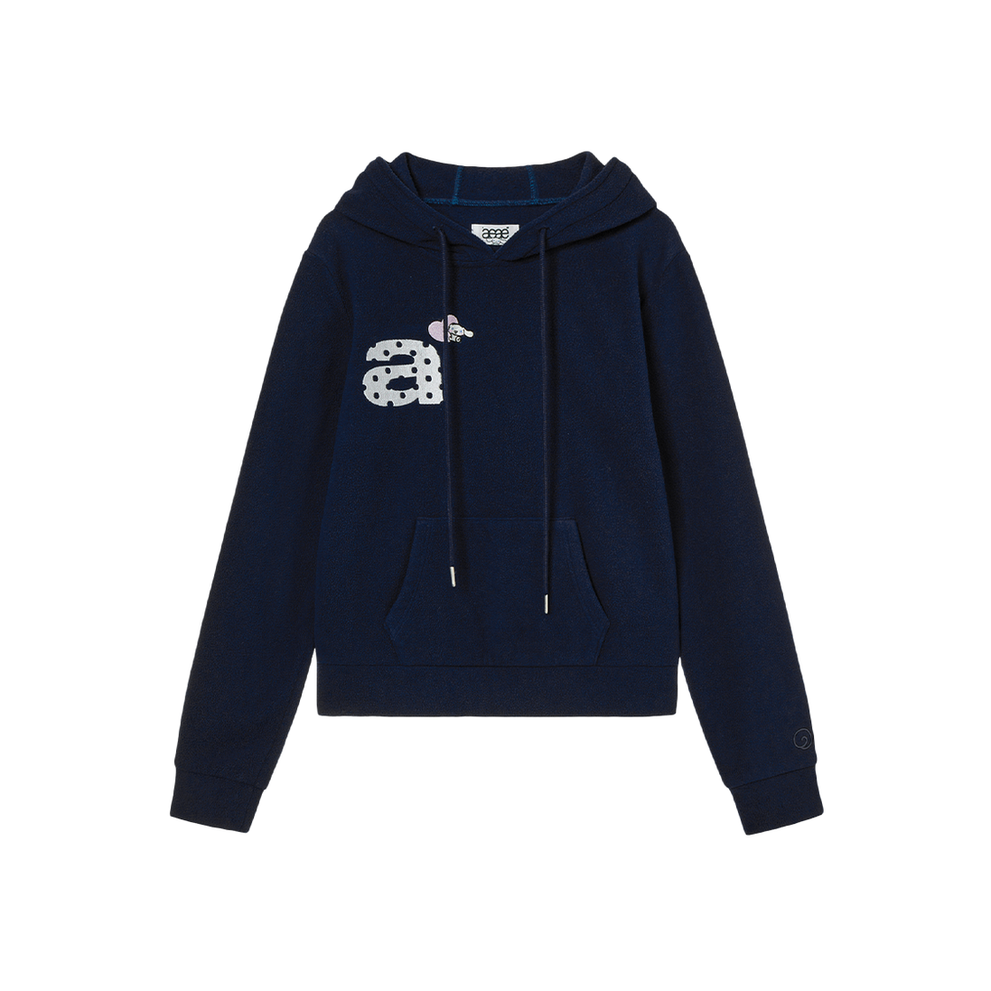 aeae x cinnamoroll - Fleece Hoodie (NAVY)