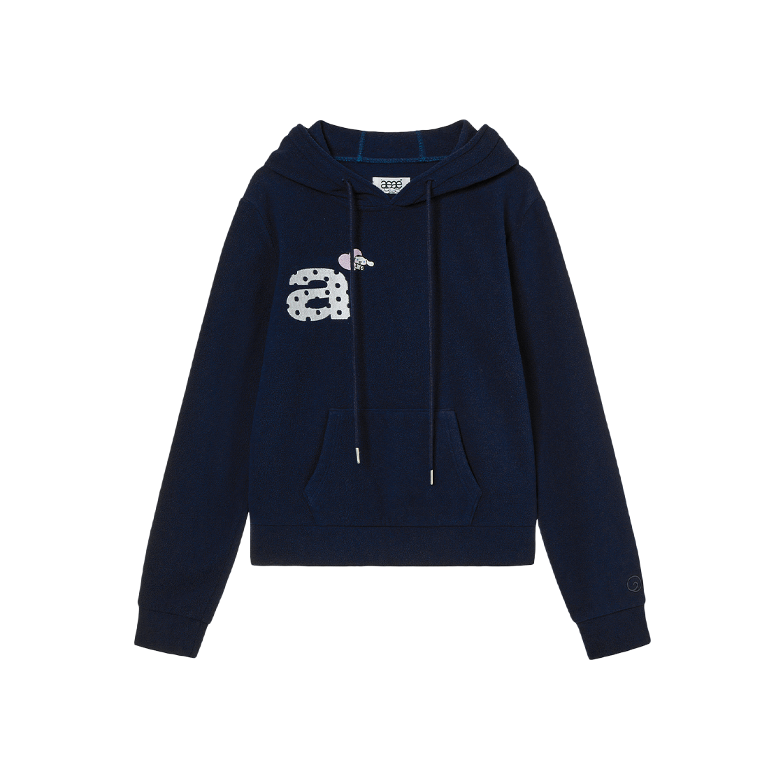 aeae x cinnamoroll - Fleece Hoodie (NAVY)