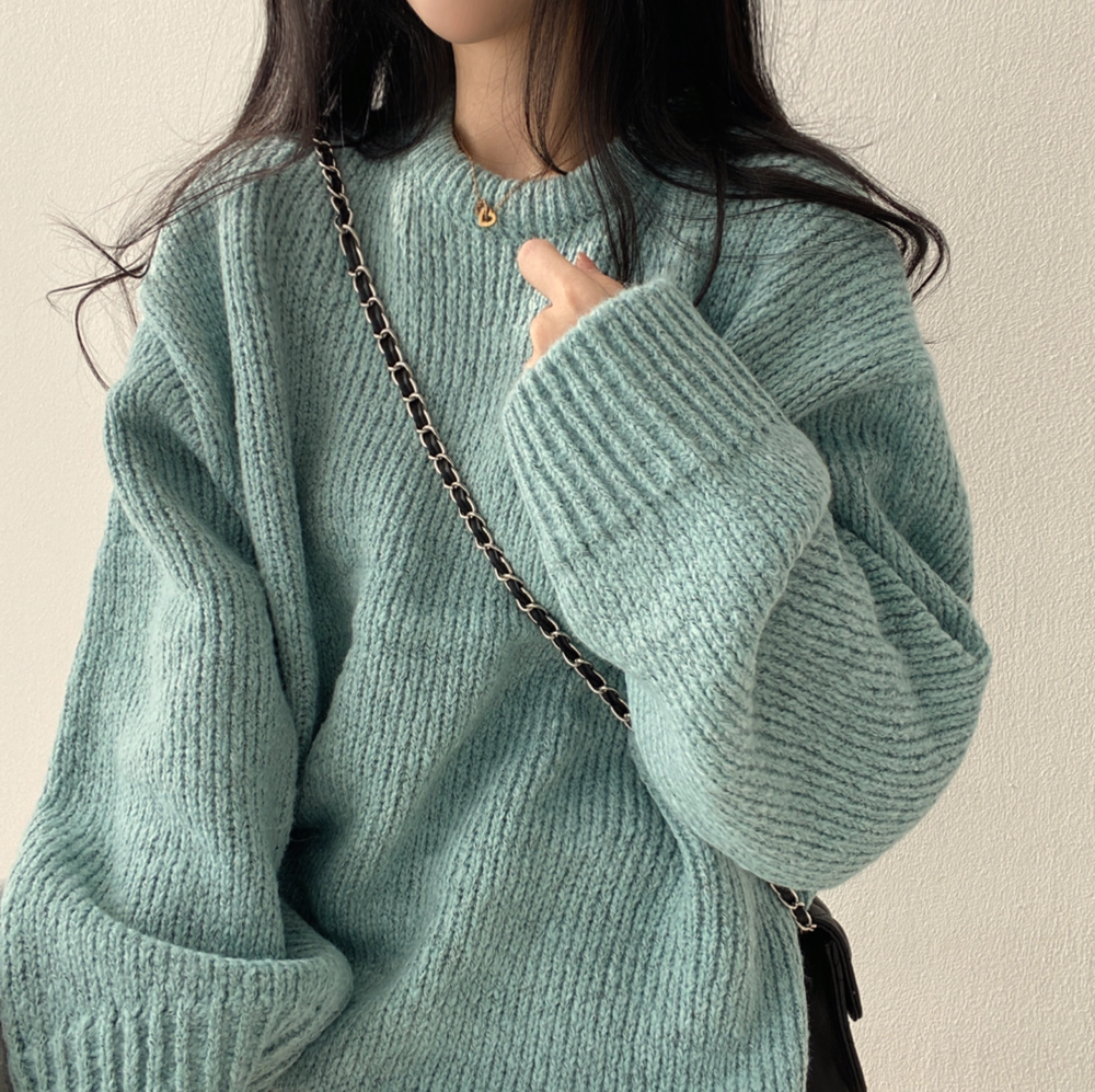 KR [男女可穿] 厚款針織 (11 COLORS)