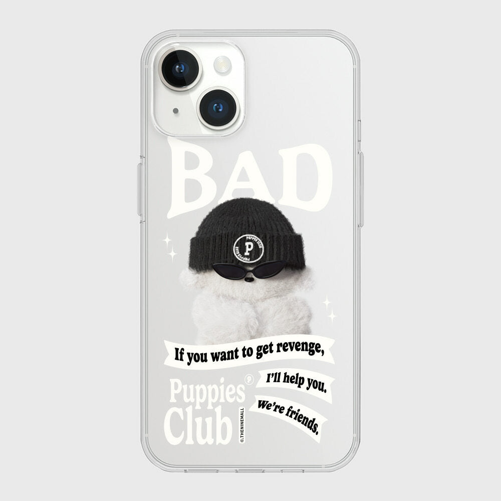 THE NINE MALL - bad puppies club 透明軟殼
