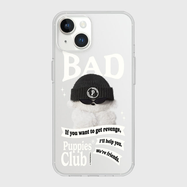 THE NINE MALL - bad puppies club 透明軟殼