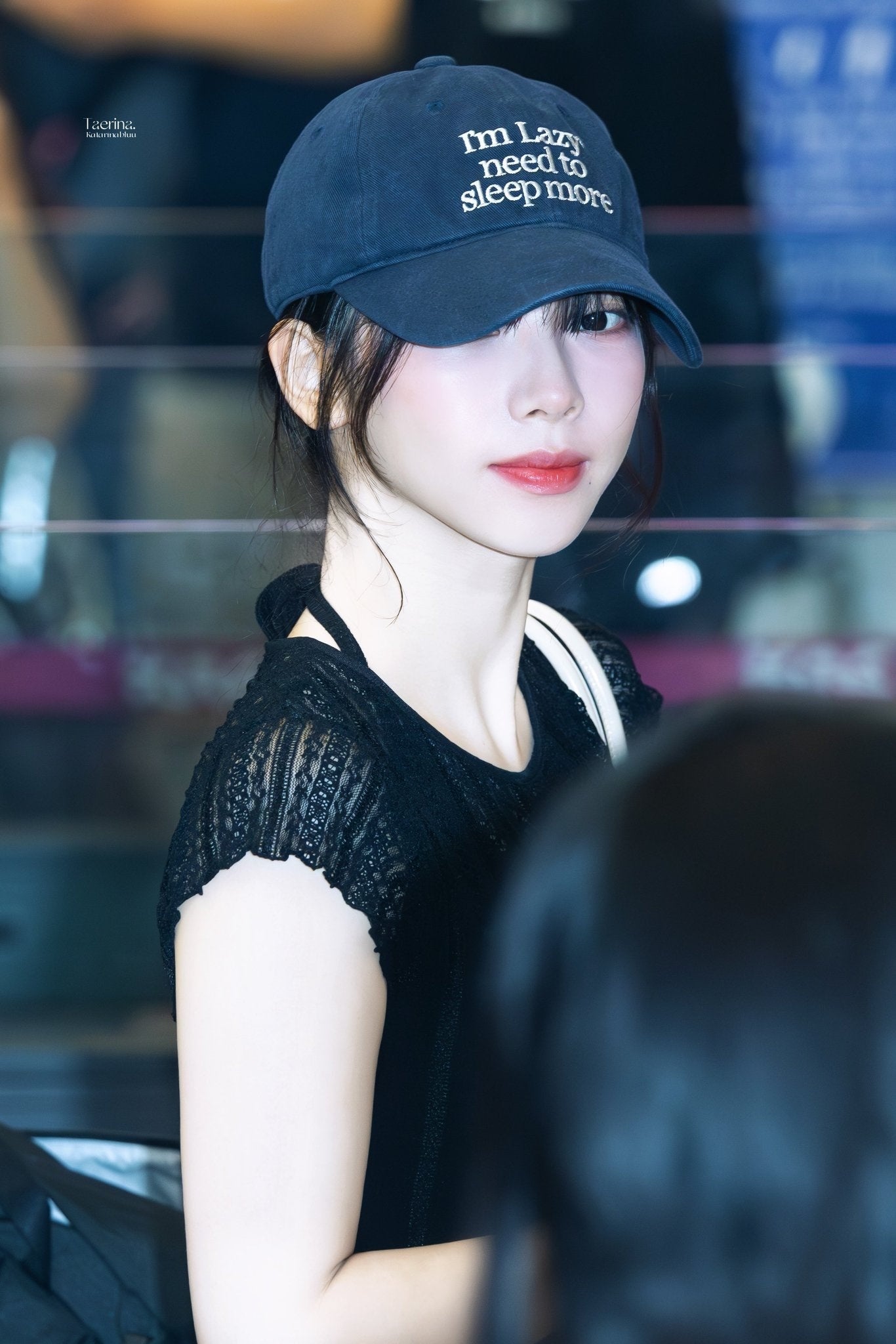 [KARINA/WINTER同款] LAZYZ - Sleep More Washing Ball Cap (9 COLORS)
