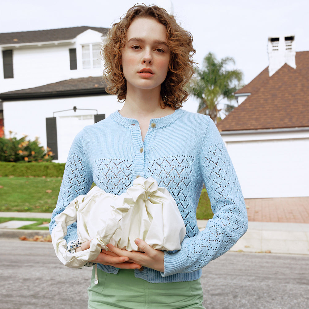CARLYN - Meringue mini bag (Ivory)