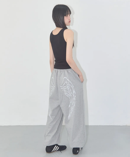 fancy club - angel vintage sweatpants (melange)