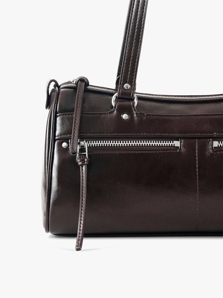 READY DUFFLE BAG (BROWN)