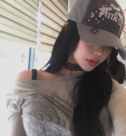 [GAEUL同款] gila archive - CROSS PATCHED PISTOL BALLCAP (GREY)