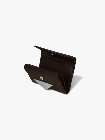 CRINKLE TRIANGLE DOCO WALLET